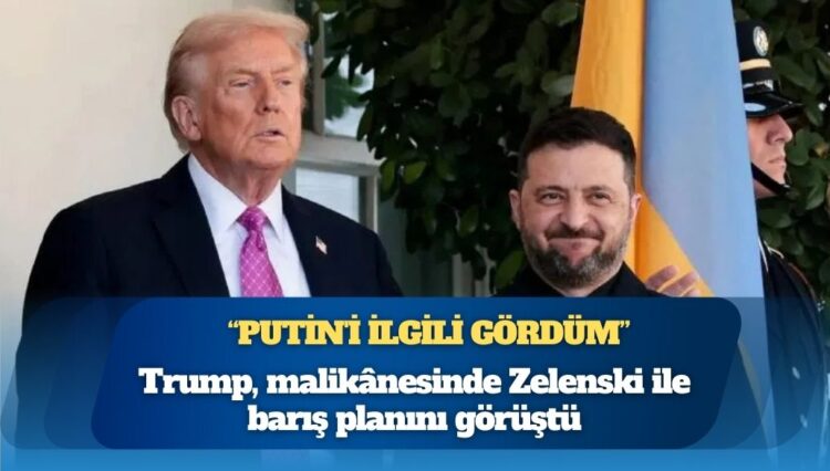 Trump, malikânesinde Zelenski ile barış planını görüştü: Büyük ilerleme kaydettik, Putin’i ilgili gördüm