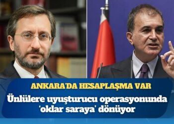 Ankara’da hesaplaşma var: Ünlülere uyuşturucu operasyonunda ‘oklar saraya’ dönüyor