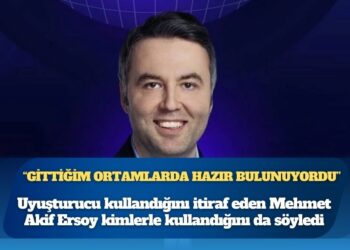 Uyuşturucu kullandığını itiraf eden Mehmet Akif Ersoy kimlerle kullandığını da söyledi