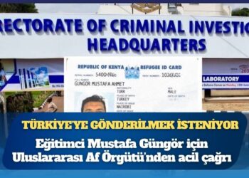 Kenya’dan Türkiye’ye gönderilmek istenen eğitimci Mustafa Güngör için Uluslararası Af Örgütü’nden acil çağrı