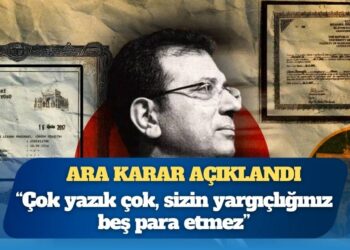Ekrem İmamoğlu’nun diploma davasında ara karar açıklandı: “Çok yazık çok, sizin yargıçlığınız beş para etmez”