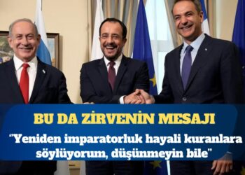 İsrail Başbakanı Binyamin Netanyahu: Yeniden imparatorluk hayali kuranlara söylüyorum, düşünmeyin bile