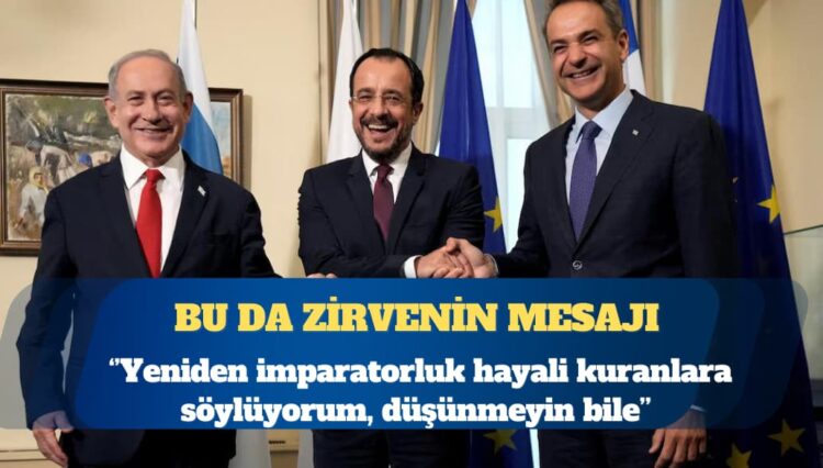 İsrail Başbakanı Binyamin Netanyahu: Yeniden imparatorluk hayali kuranlara söylüyorum, düşünmeyin bile