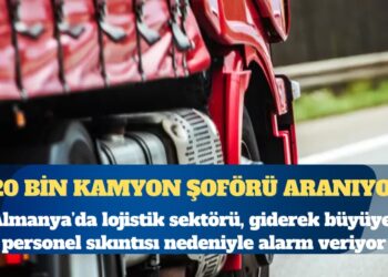 Almanya 120 bin kamyon şoförü arıyor