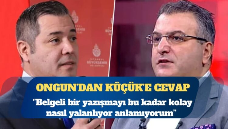 Murat Ongun’dan Cem Küçük’e: Belgeli bir yazışmayı bu kadar kolay nasıl yalanlıyor anlamıyorum