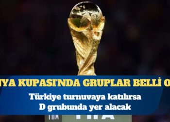 Dünya Kupası’nda gruplar belli oldu: Türkiye turnuvaya katılırsa D grubunda yer alacak
