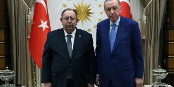 Erdoğan ile Yüksek Seçim Kurulu Başkanı Yener bir araya geldi