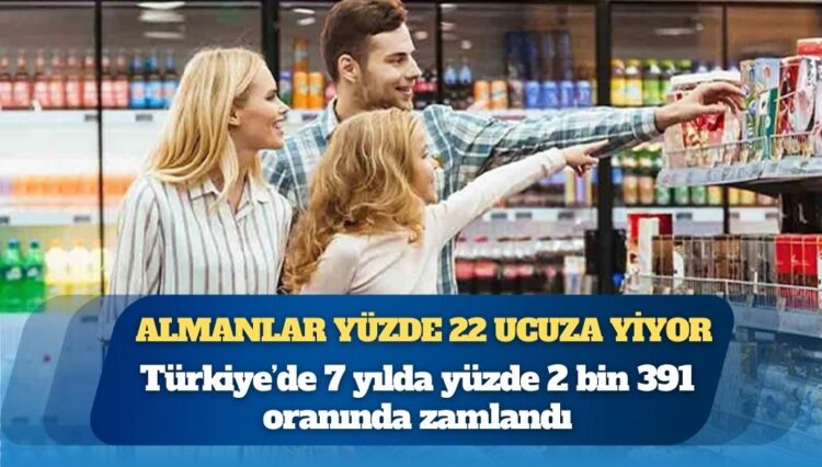 Almanlar yüzde 22 ucuza yiyor: Türkiye’de fiyatı 2 bin 391 oranında zamlanmıştı