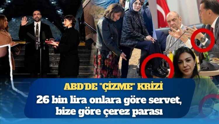 ABD’de “Çizme” krizi, Türkiye’de “Lüks” standartları: 26 bin lira onlara göre servet, bize göre çerez parası