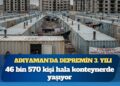Adıyaman’da depremin 3. Yılı: 46 bin kişi hâlâ konteynerlere mahkum