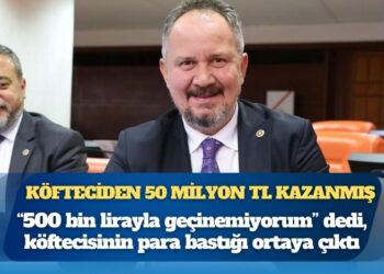 “500 bin lirayla geçinemiyorum” dedi, köftecisinin para bastığı ortaya çıktı