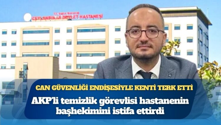 Liyakat krizi istifa getirdi: Temizlik görevlisini asli işine gönderen başhekim tehditle görevinden edildi