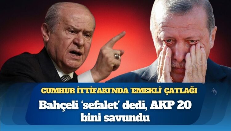 Cumhur’da ‘sefalet ücreti’ anlaşmazlığı