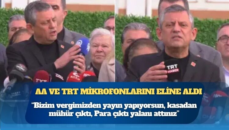 Özgür Özel, AA ve TRT’ye sert tepki gösterdi: MHP’nin ‘canlı yayın’ çıkışına yol haritası sundu