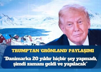 Trump’tan ‘Grönland’ paylaşımı: Danimarka 20 yıldır hiçbir şey yapmadı, şimdi zamanı geldi ve yapılacak