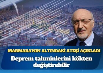 Prof. Dr. Bektaş Marmara’nın altındaki ateşi açıkladı: Deprem tahminlerini kökten değiştirebilir
