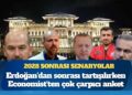 Erdoğan’dan sonrası tartışılırken The Economist’ten çok çarpıcı anket