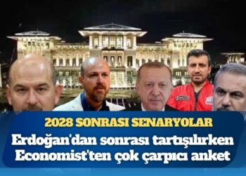 Erdoğan’dan sonrası tartışılırken The Economist’ten çok çarpıcı anket