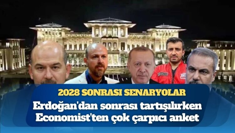 Erdoğan’dan sonrası tartışılırken The Economist’ten çok çarpıcı anket