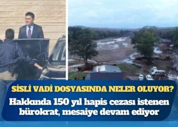 150 yıl hapis istemiyle yargılanan bürokrat görevine devam ediyor