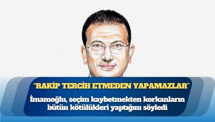 İmamoğlu: Terör sorunu ve Kürt meselesini iktidarın keyfine, kısa vadeli hesaplarına bırakamayız