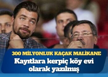 Melih Gökçek’in oğlunun İzmir’deki villası ruhsatsız çıktı: Kayıtlara kerpiç köy evi olarak yazılmış