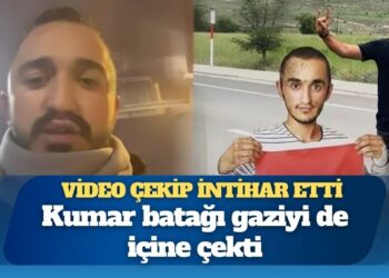 Öğretmen ve uzman çavuştan sonra şimdi de gazi: Kumar batağı içine çekti, video çekip intihar etti