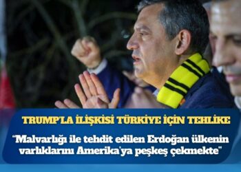 Özgür Özel’den Erdoğan’a: Trump’la ilişkisi Türkiye için tehlikedir
