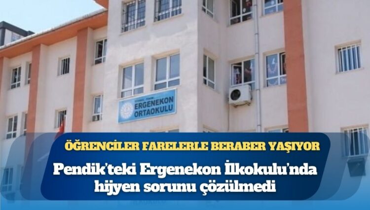 Pendik’te okulda hijyen skandalı: Fareler, kırık kapılar ve tehdit iddiaları