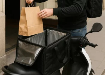 Polis, kovaladığı şüpheliyi kuryenin motosikletinin arkasına binerek yakaladı