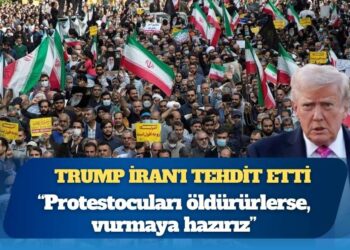 Trump İran’ı tehdit etti: ‘Protestocuları öldürürlerse, vurmaya hazırız’