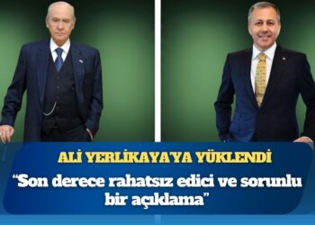Devlet Bahçeli isim vermeden Ali Yerlikaya’ya yüklendi