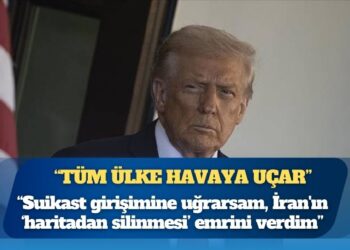 Trump: Suikast girişimine uğrarsam, İran’ın “haritadan silinmesi” emrini verdim