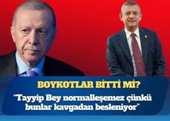 CHP lideri Özel: Tayyip Bey normalleşemez çünkü bunlar kavgadan besleniyor