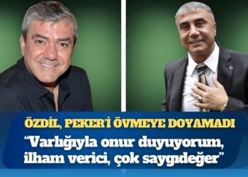 Yılmaz Özdil, Sedat Peker övmeye doyamadı: “Varlığıyla onur duyuyorum, ilham verici, çok saygıdeğer”