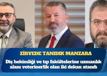 Karabük Üniversitesi’nde tanıdık manzara: Tıp ve Diş Hekimliği’ne veteriner dekanlar