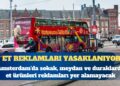 Amsterdam’da et reklamları yasaklanıyor