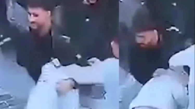 Görüntüler İstanbul’da çekildi: Çinli turiste hanutçu dayağı