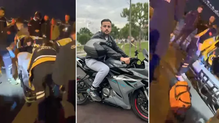 Motosikletiyle denize düştü, kurtarıldı: Motosikletine bakmak için yeniden denize girince boğuldu