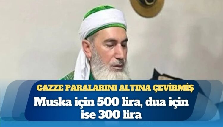 ‘Şexa kotekan’ Gazze paralarını altına çevirmiş