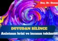 Duyudan bilince: Anlatının krizi ve insanın tekâmülü