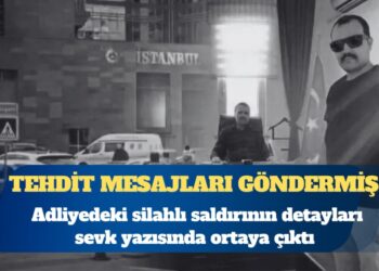 Adliyedeki silahlı saldırının detayları sevk yazısında ortaya çıktı: Hakimi vuran savcı, tehdit mesajları göndermiş