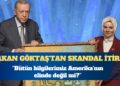 Bakan Göktaş’tan skandal itiraf: Bütün bilgilerimiz Amerika’nın elinde değil mi?