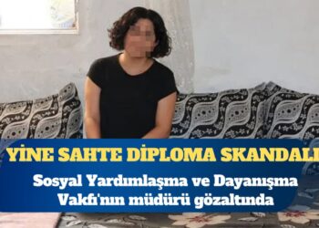Yine sahte diploma skandalı: Sosyal Yardımlaşma ve Dayanışma Vakfı’nın müdürü gözaltında