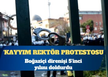 Boğaziçi Üniversitesi’nde ‘kayyım rektör’ protestosu 5’inci yılını doldurdu
