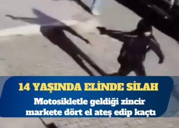 Arnavutköy’de 14 yaşındaki çocuk markete ateş açtı