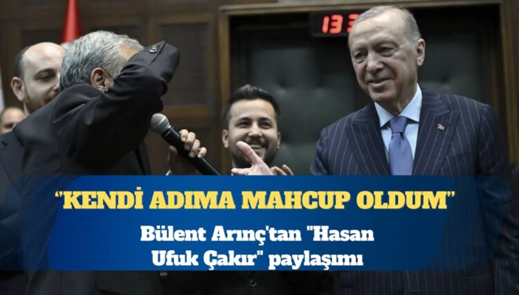 Bülent Arınç’tan “Hasan Ufuk Çakır” paylaşımı: Konuşma ve tavırlarını yadırgadım; kendi adıma mahcup oldum