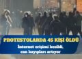 İran’da protesto: İnternet erişimi kesildi, can kayıpları artıyor
