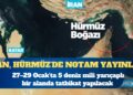 İran Hürmüz Boğazı’nda NOTAM yayınladı