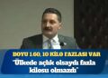 AKP’li Meclis Üyesi: Boyu 1.60, 10 kilo fazlası var; ülkede açlık olsaydı fazla kilosu olmazdı